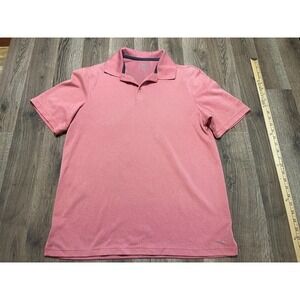 Champion Shirt, Men's Size Medium, Red, Duo Dry, Polo Short Sleeve
